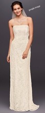 Never Worn Brand New Davids Bridal Wedding Dress size 16