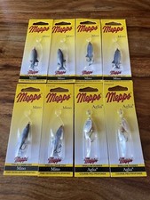 Mepps Fishing Lures Mino & Aglia (LOT OF 8)
