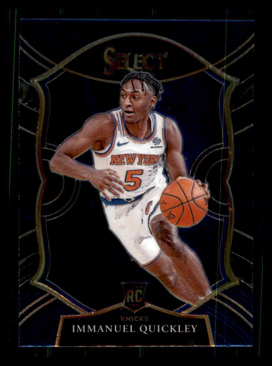 2020 Basketball 2020-21 Panini Select Immanuel Quickley New York Knicks #85 RC2