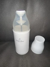 Baby's Brew Formula Dispenser Travel 150 grams PRESS Pink Purple Diaper Bag