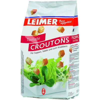 Leimer Bon Appetit knusprige Croutons in der Sorte Tomate 500g