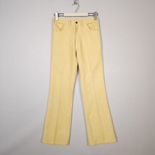 Vintage 70s Levis Sta-Prest Flared Pants Slacks Big E W28 L31