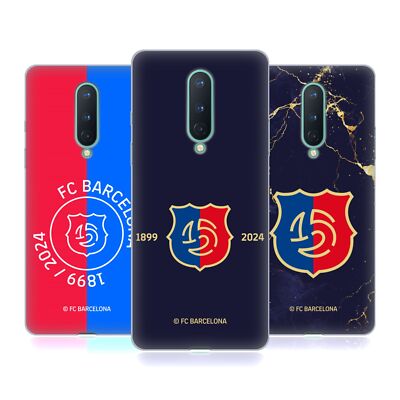 OFFICIAL FC BARCELONA 125TH ANNIVERSARY SOFT GEL CASE FOR GOOGLE ONEPLUS PHONES
