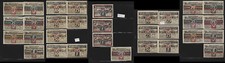 Fürstenberg in Mecklenburg 31x Notgeld Variante Serienscheine G/M : 402