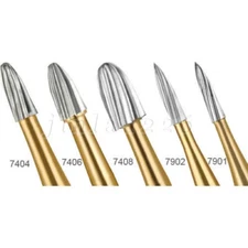 Dental Carbide Trimming & Finishing Burs FG7404/7406/7408/7901/7902/ CE FDA