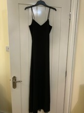 Urban Outfitters - Black Mesh Maxi Dress - XXS - RRP £49