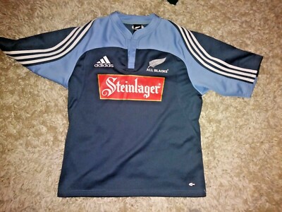 【ALL BLACKS× Steinlager】 ラガーシャツ Adidas New Zealand All Blacks Steinlager Jersey (medium) | eBay