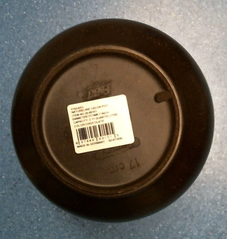 Fiskars Natureline Cacoa 植物盆,巧克力 (69151) FS — 第 4/4 张图片