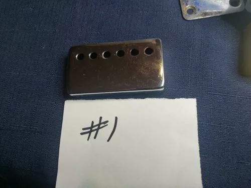 Gibson Humbucking Pick Up Cover 1970's never soldered on