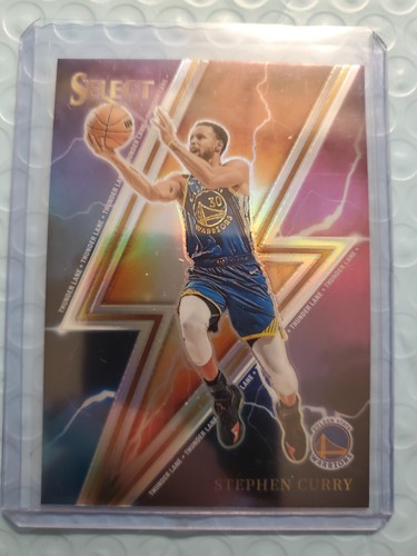 2023-24 Select Basketball Thunder Lane Stephen Curry #10 Silver