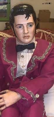 elvis porcelain doll