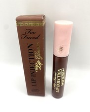 Too Faced Lip Injection Lip Gloss ~Chocolate Cream Pie ~Cooling Instant Plumper