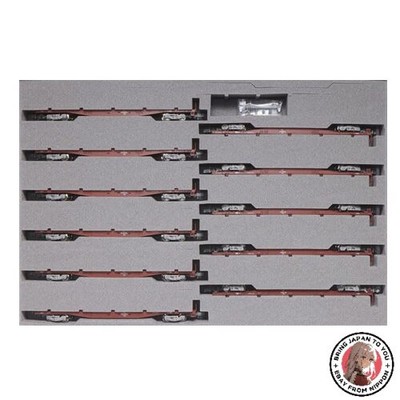 NEW Kato (KATO) N Gauge Koki 5000 (Gray Kaiki) Container No load 11-car set