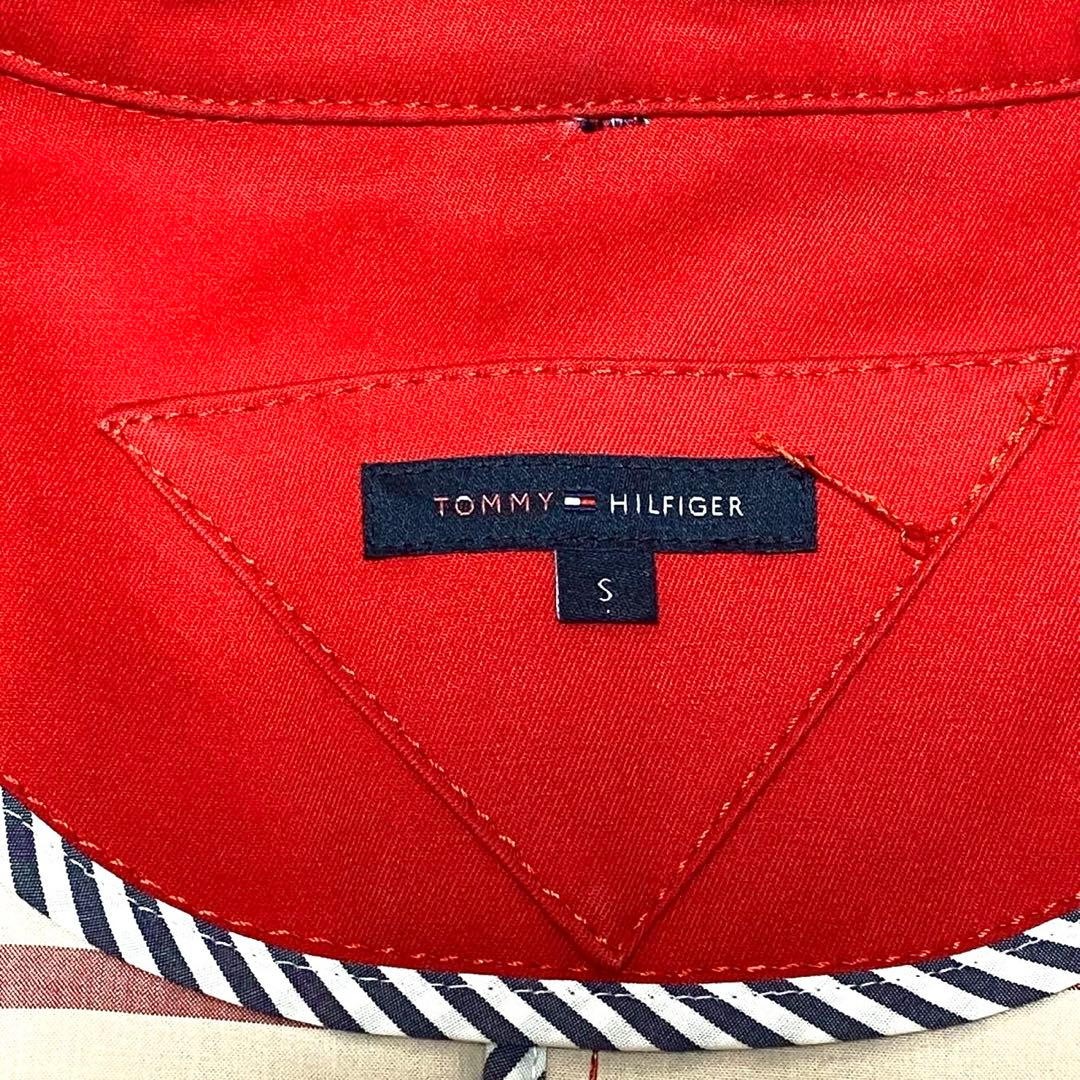 Tommy Hilfiger Cotton Trench Coat Hooded Unisex S (US XS) 100% Former Used thumbnail 9