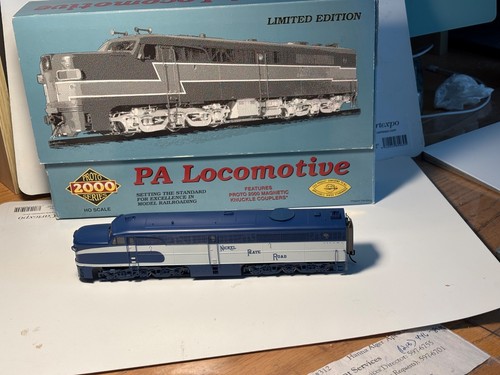 Placa de níquel Road PA #190 Life-Like Proto 2000 HO 21665 | Condition: Used