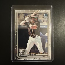 2020 Bowman Chrome Fernando Tatis Jr. #82 San Diego Padres 