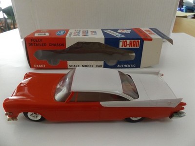 JO-HAN  1958  DODGE  ROYAL,  RED & WHITE,  Promo Model Car