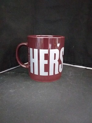  Hershey's Chocolate Coffee Cup Mug Large Oversize Brown Chocoholic Candy Sweet
