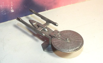 RAWCLIFFE PEWTER STAR TREK USS EXCELSIOR NCC-2000 (FASA, RARE)