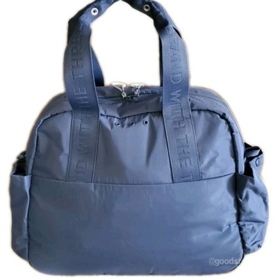 ADIDAS Sport To Street Tote Bag/duffel 3 Stripes Tech Ink Blue New Gym Bag