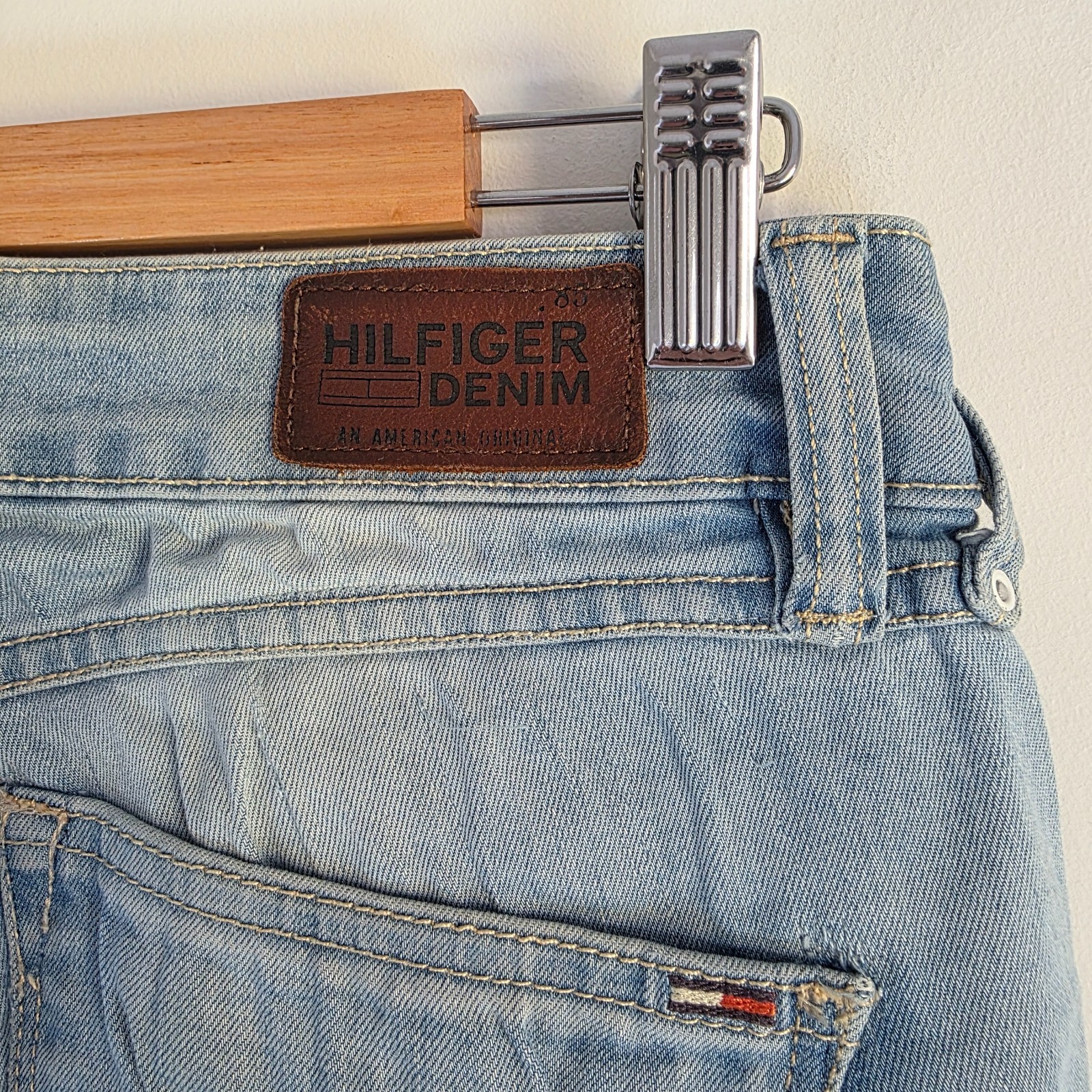 Tommy Hilfiger Sophie Skinny Jeans W30 L31 Women's Blue Stretch Denim UK 10-12 image 7
