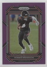 2022 Panini Prizm Purple Prizm 112/125 Robby Anderson Robbie Anderson #42 0wc9