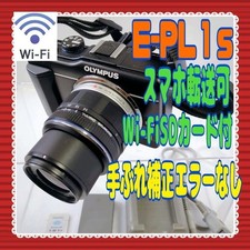 Olympus E-PL1s Mirrorless Camera Wi-Fi SD Dual Lens Kit Tested From Japan