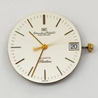 Vintage IWC Schaffhausen Quartz Caliber 2405 Flatline Movement & Dial serviced