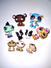 Vintage LPS Littlest Pet Shop Lot of 9 Panda Owl Bear  MORE FREE SHIPPING 