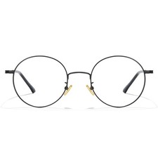 Blue Light Glasses for Men Women Round Wire Frame UV Blocking Computer Glasse...