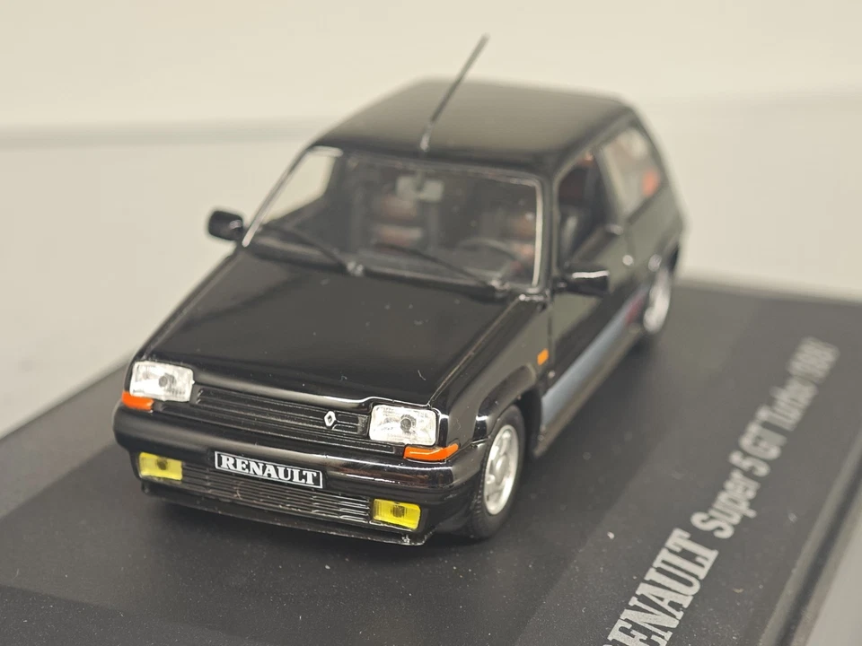 Renault Super 5 GT Turbo 1/43 Universal Hobbies Nera/Black - Immagine 2 di 4