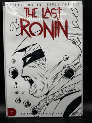 TMNT Last Ronin Original Sketch Cover by Escorza Bros SIGNED