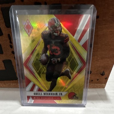 Panini 2020 Phoenix Football Odell Beckham Jr. #60 Yellow 13/75 Browns #match