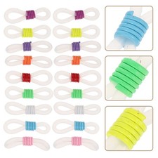 100Pcs Durable Rubber Eyeglass Holder Ends for Glasses Chain Assorted Color