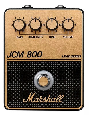 Marshall JCM800 Gain & Distortion Overdrive Pedal