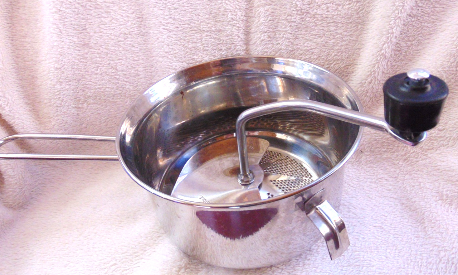 Foley Food Mill Stainless Steel Manual Masher Strainer Ricer No 101 Canning