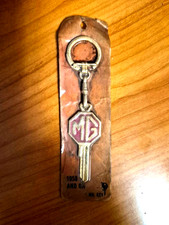 Vintage Genuine Mg Uncut Key Ring Vintage Genuine Mg Uncut Key Ring