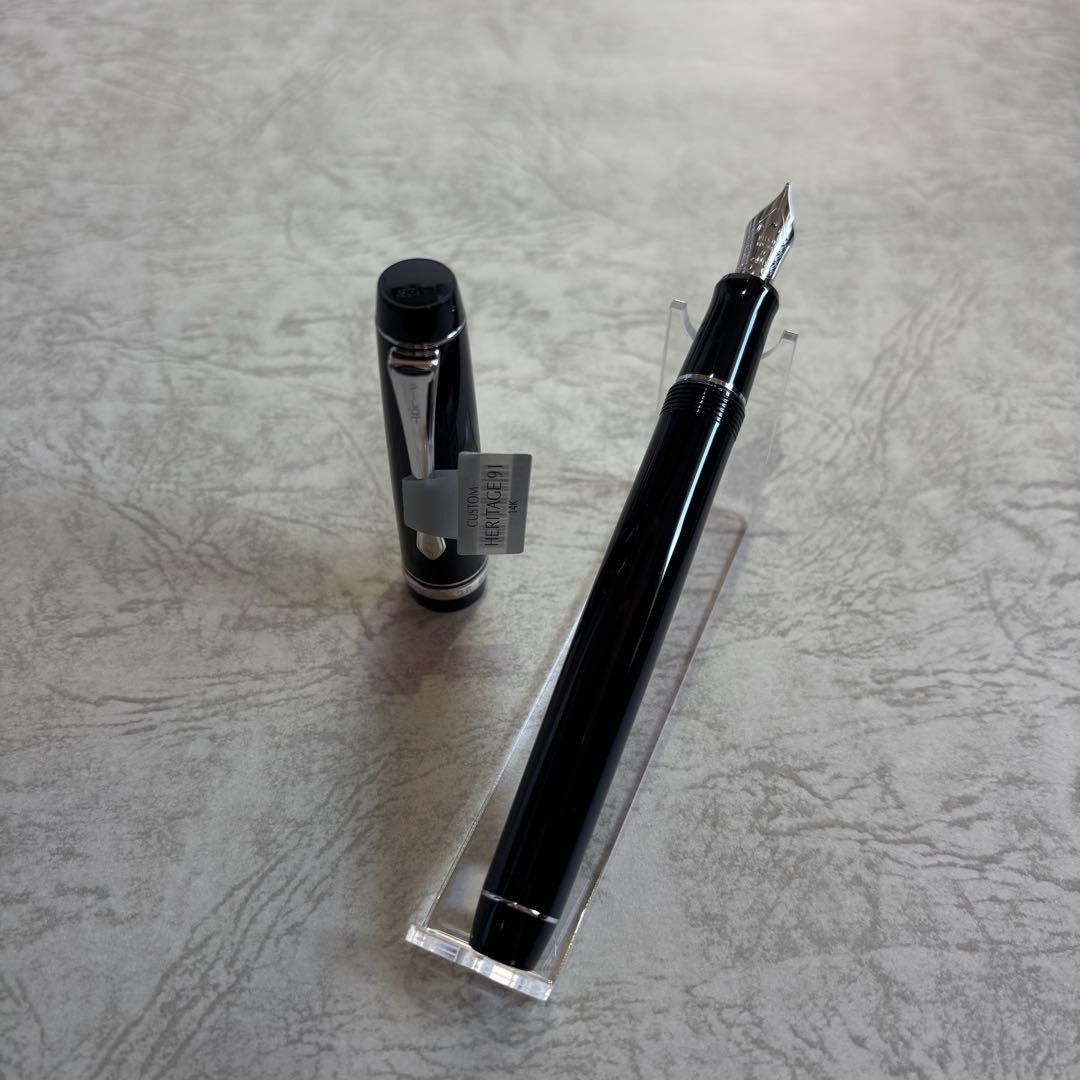14K Fountain Pen PILOT Custom Heritage 91 Medium Soft SM
