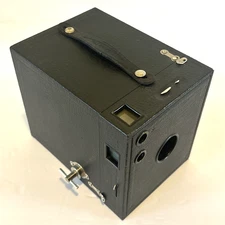 Vintage Eastman Kodak No. 3 Brownie Model B Box Camera 1902 U.S.A Shutter Works