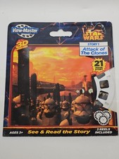 2013 Star Wars Attack of the Clones Story 1 view-master 3 Reels Pack sealed