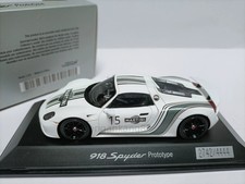 Spark 1:43 Porsche 918 Spyder Prototype White Official Diecast Model Car