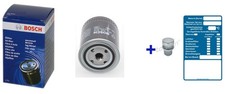 BOSCH Ölfilter + Ölablassschraube für SKODA SUPERB I VW PASSAT