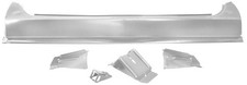 1968-69 Chevrolet Chevelle Tail Lamp Panel W Brackets - Wtp New