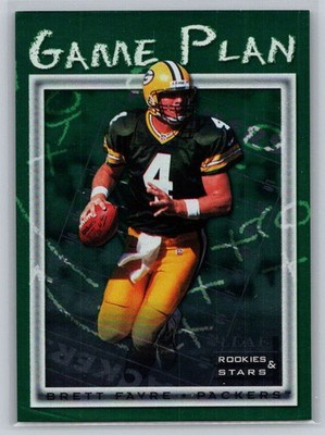 1998 Leaf Rookies and Stars Game Plan #3 Brett Favre /5000