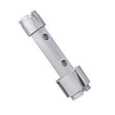 Tub Drain Remover Wrench, Dual Ended Aluminum Alloy Wrench for Bath and 1-Pack