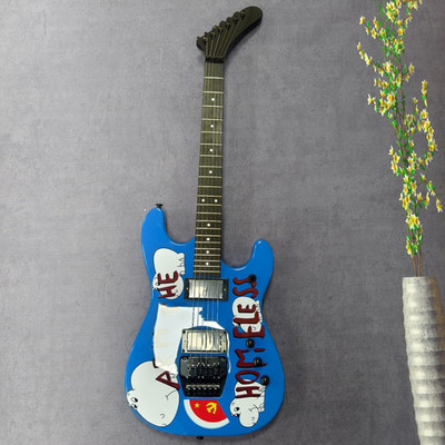 Tom Morello ''Arm The Homeless'' Strat Style Guitar, Blue Ice Metallic