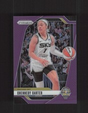 2024 Panini Prizm WNBA #66 Chennedy Carter Purple Prizms #/149