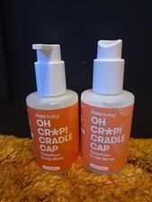 New Frida Baby Oh Crap Cradle Cap Set Flake Fixer Scalp Mask  Scalp Spray