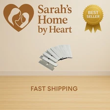 Bates- Single Edge Razor Blades, 200 Pack, Silver, Razor Blades Single Edge, ...