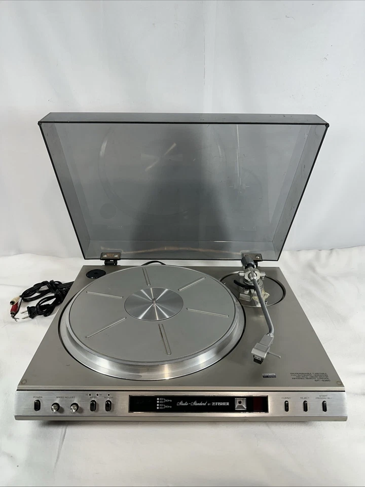 Tocadiscos Fisher MT-6360 algunas funciones manuales SIN automático - PIEZAS REPARACIÓN TAL CUAL Foto 2 de 4